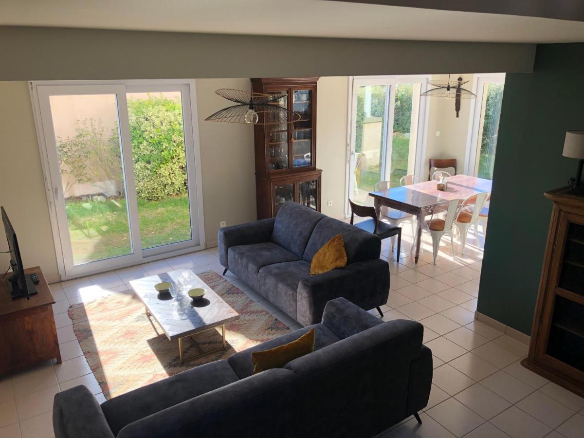 La Villa Noukey A 150M De La Plage Et Des Cabines Gouville-sur-Mer Exteriör bild